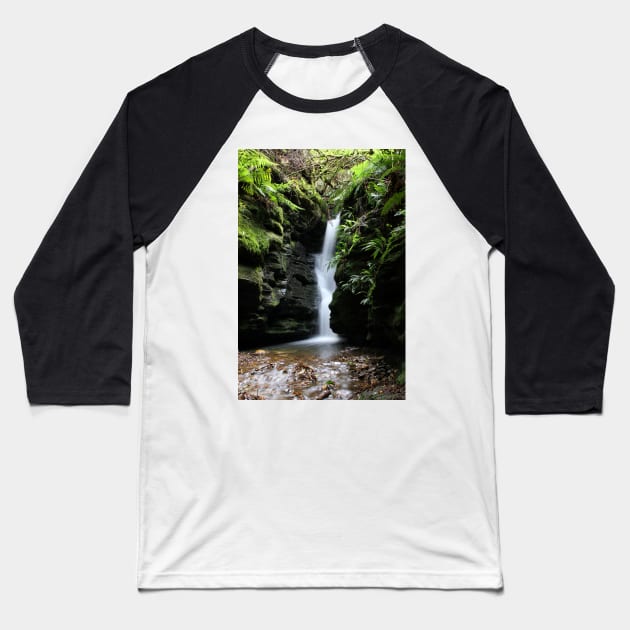 Secret Falls, Tasmania, Australia Baseball T-Shirt by Kirkcov